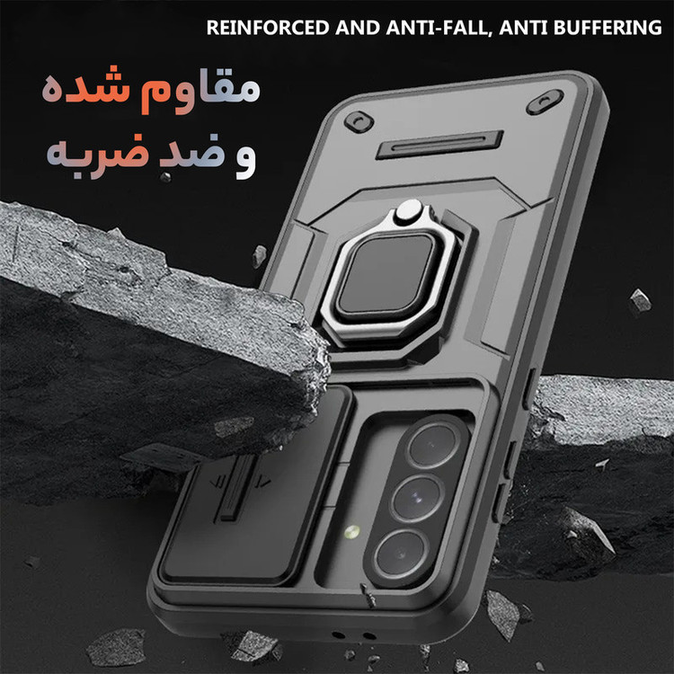 کاور سامورایی مدل Shockproof مناسب برای گوشی موبایل سامسونگ Galaxy A26 / Galaxy A26 5G