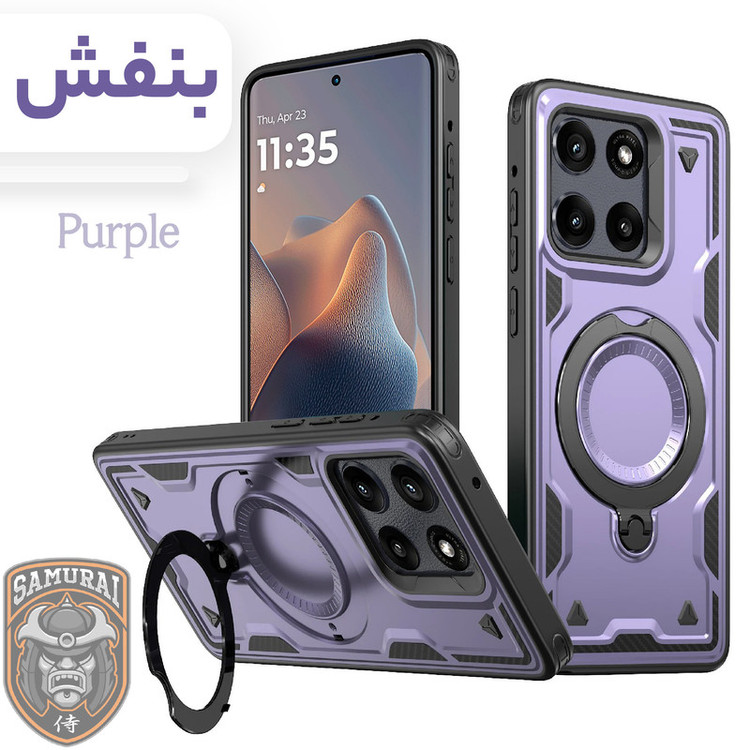 کاور سامورایی مدل Standra مناسب برای گوشی موبایل موتورولا Edge 60 / موتورولا Edge 60 Pro / موتورولا Edge 60 Fusion