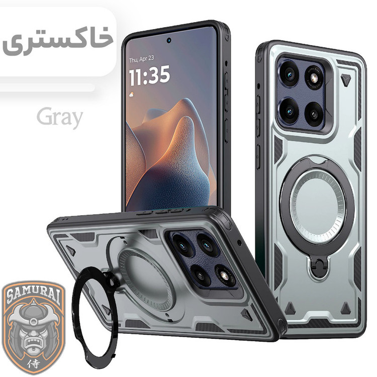کاور سامورایی مدل Standra مناسب برای گوشی موبایل موتورولا Edge 60 / موتورولا Edge 60 Pro / موتورولا Edge 60 Fusion