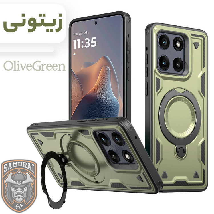 کاور سامورایی مدل Standra مناسب برای گوشی موبایل موتورولا Edge 60 / موتورولا Edge 60 Pro / موتورولا Edge 60 Fusion