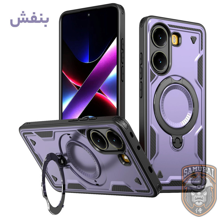 کاور سامورایی مدل Standra مناسب برای گوشی موبایل شیائومی Poco X7 Pro