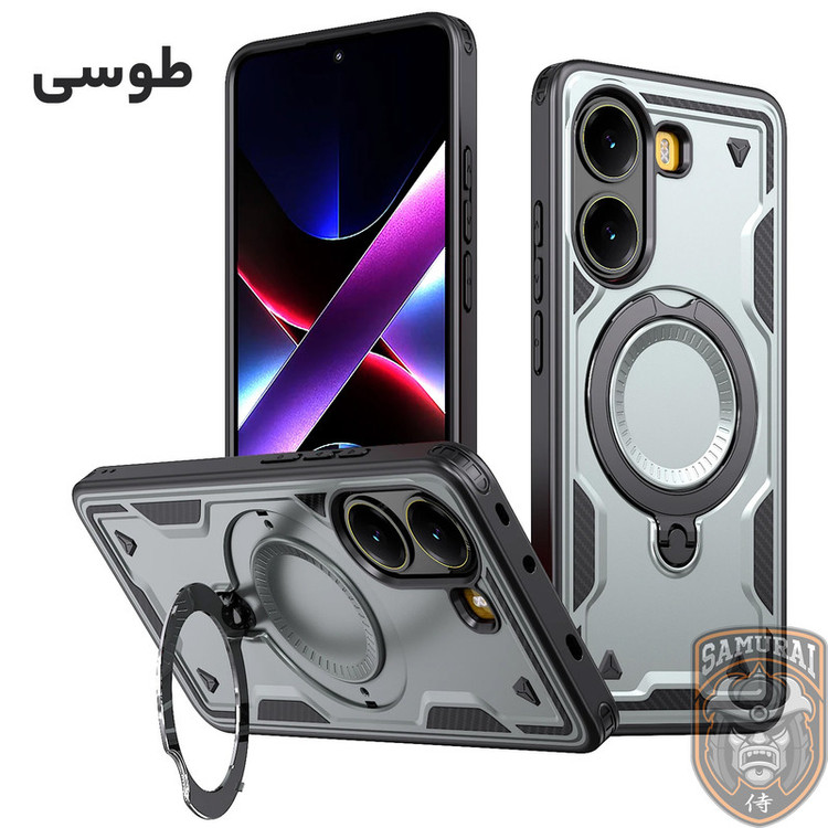 کاور سامورایی مدل Standra مناسب برای گوشی موبایل شیائومی Poco X7 Pro