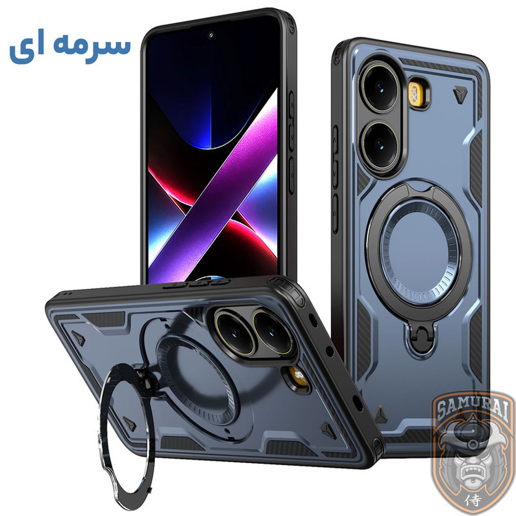 کاور سامورایی مدل Standra مناسب برای گوشی موبایل شیائومی Poco X7 Pro