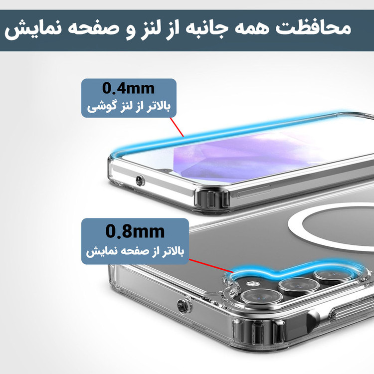 کاور ونزو مدل MagS مناسب برای گوشی موبایل سامسونگ Galaxy A57
