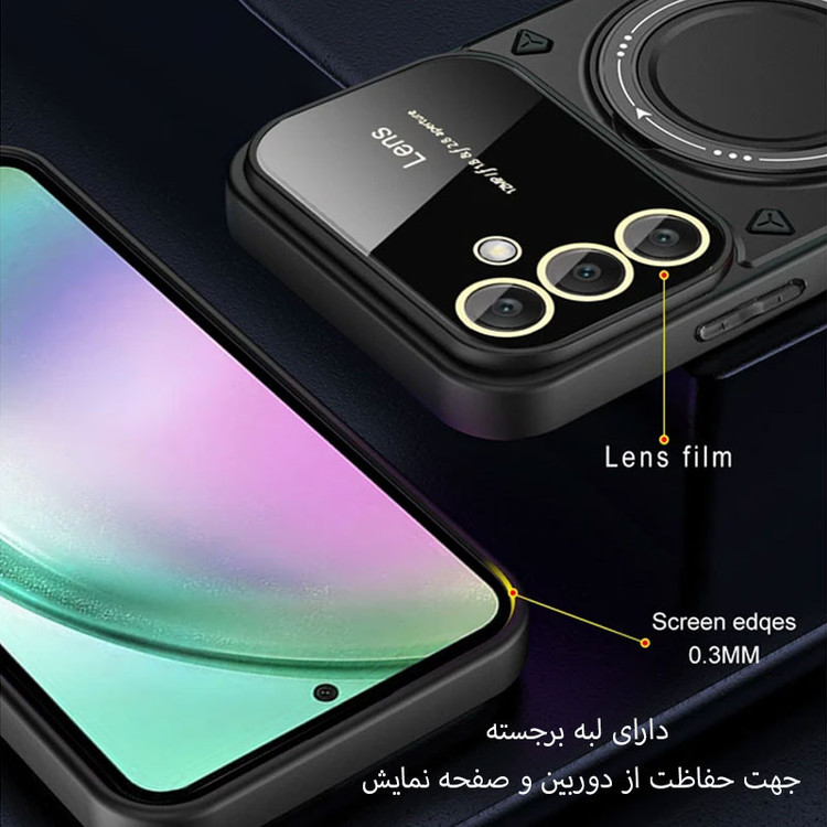 کاور بادی قاب مدل camshield_S25FE مناسب برای گوشی موبایل سامسونگ Galaxy S25 FE