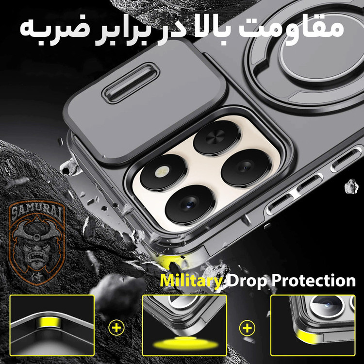 کاور سامورایی مدل Eros مناسب برای گوشی موبایل آنر X7d 4G / آنر 400 Smart