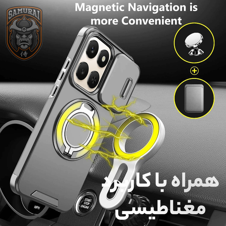کاور سامورایی مدل Eros مناسب برای گوشی موبایل آنر X7d 4G / آنر 400 Smart
