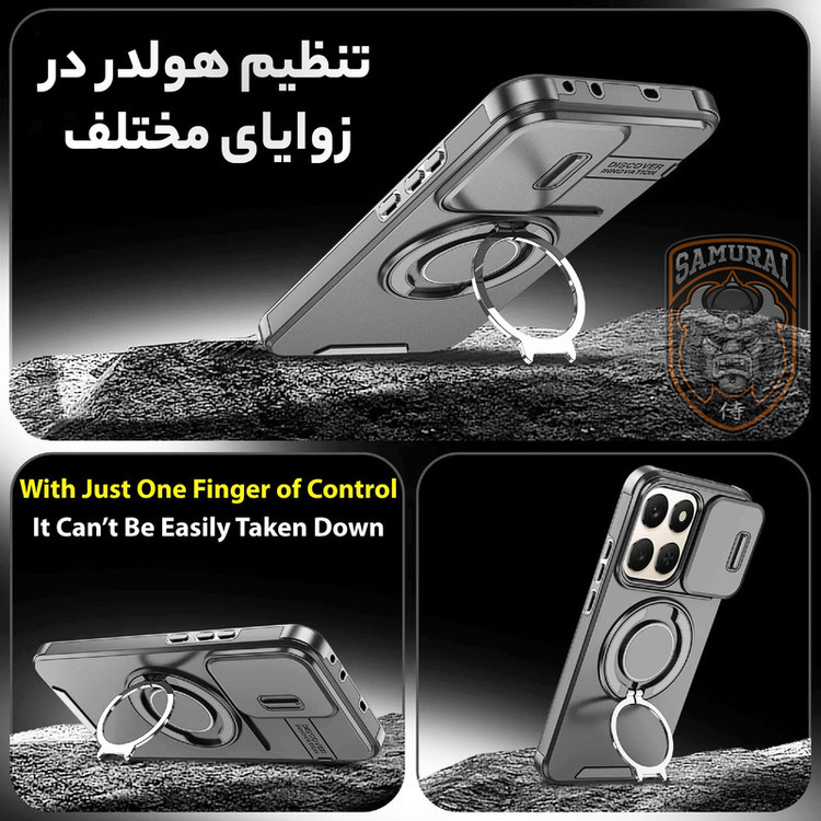 کاور سامورایی مدل Eros مناسب برای گوشی موبایل آنر X7d 4G / آنر 400 Smart