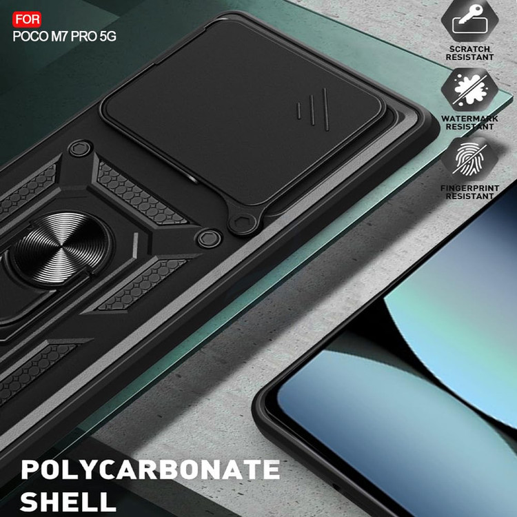 کاور گاردتک اساک مدل Defender Armor مناسب برای گوشی موبایل شیائومی Poco M7 Pro 5G