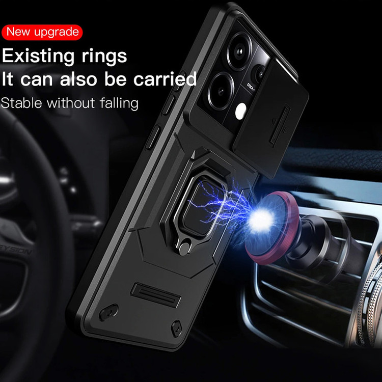 کاور سامورایی مدل Shockproof مناسب برای گوشی موبایل شیائومی Redmi Note 13 Pro 4G / Poco M6 Pro 4G