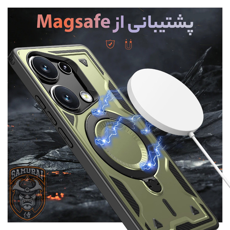 کاور سامورایی مدل Standra مناسب برای گوشی موبایل شیائومی Redmi Note 14S