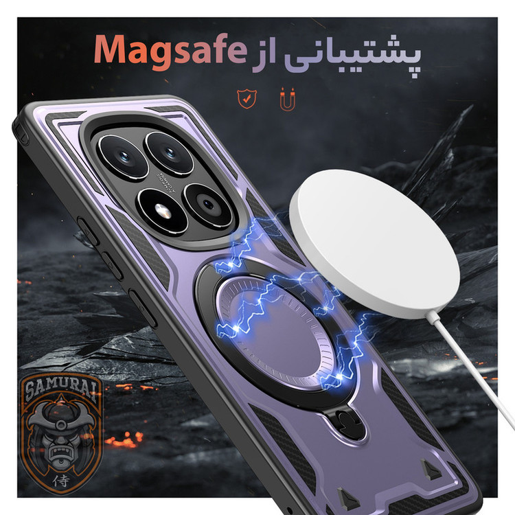 کاور سامورایی مدل Standra مناسب برای گوشی موبایل شیائومی Redmi Note 14 Pro 5G / Redmi Note 14 Pro Plus