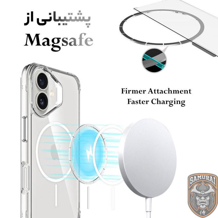 کاور سامورایی مدل Apex مناسب برای گوشی موبایل اپل iPhone 16