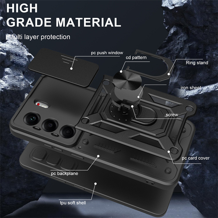 کاور گاردتک اساک مدل Defender Armor مناسب برای گوشی موبایل تکنو Camon 40 4G
