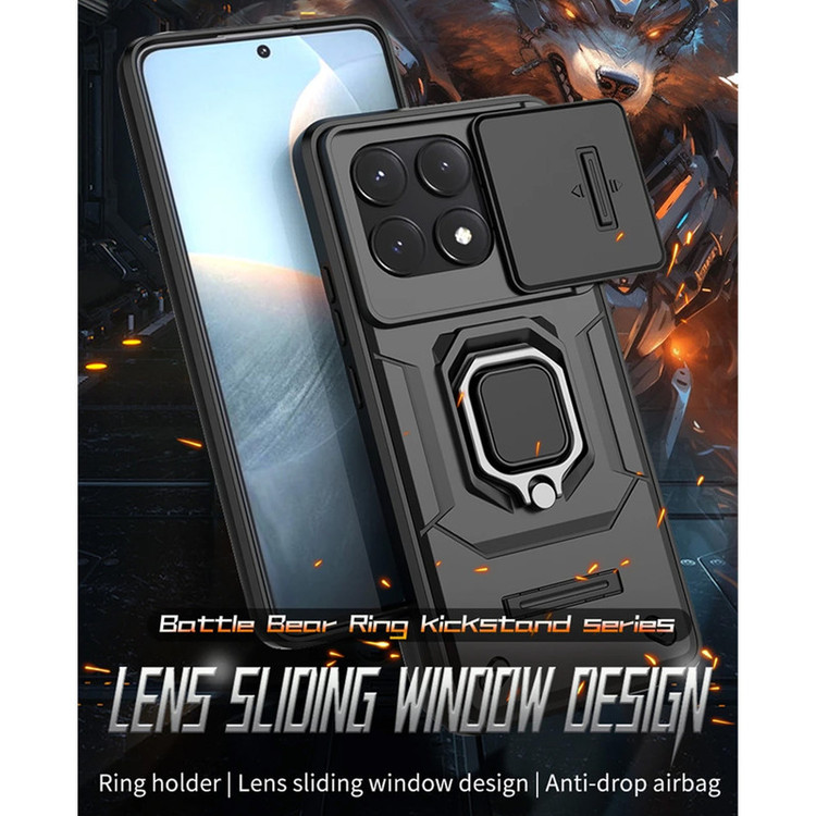 کاور سامورایی مدل Shockproof مناسب برای گوشی موبایل شیائومی Poco X6 Pro 5G / Redmi K70E