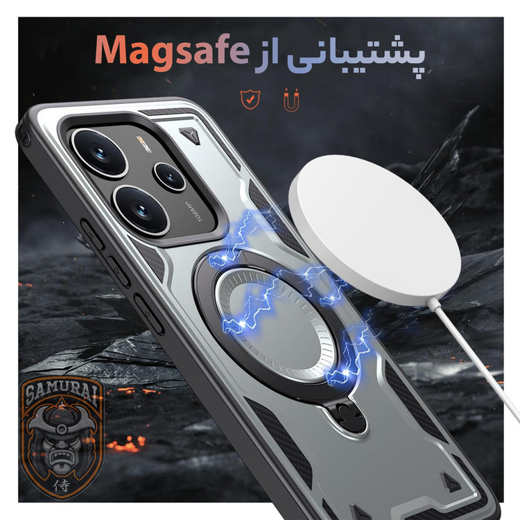 کاور سامورایی مدل Standra مناسب برای گوشی موبایل شیائومی Redmi Note 14 4G