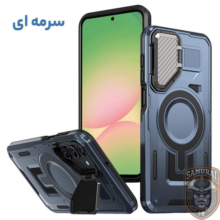 کاور سامورایی مدل Predator مناسب برای گوشی موبایل سامسونگ Galaxy A56 / Galaxy A56 5G