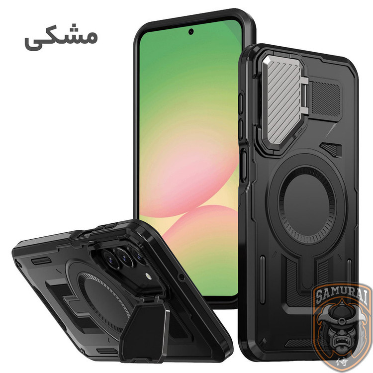 کاور سامورایی مدل Predator مناسب برای گوشی موبایل سامسونگ Galaxy A56 / Galaxy A56 5G