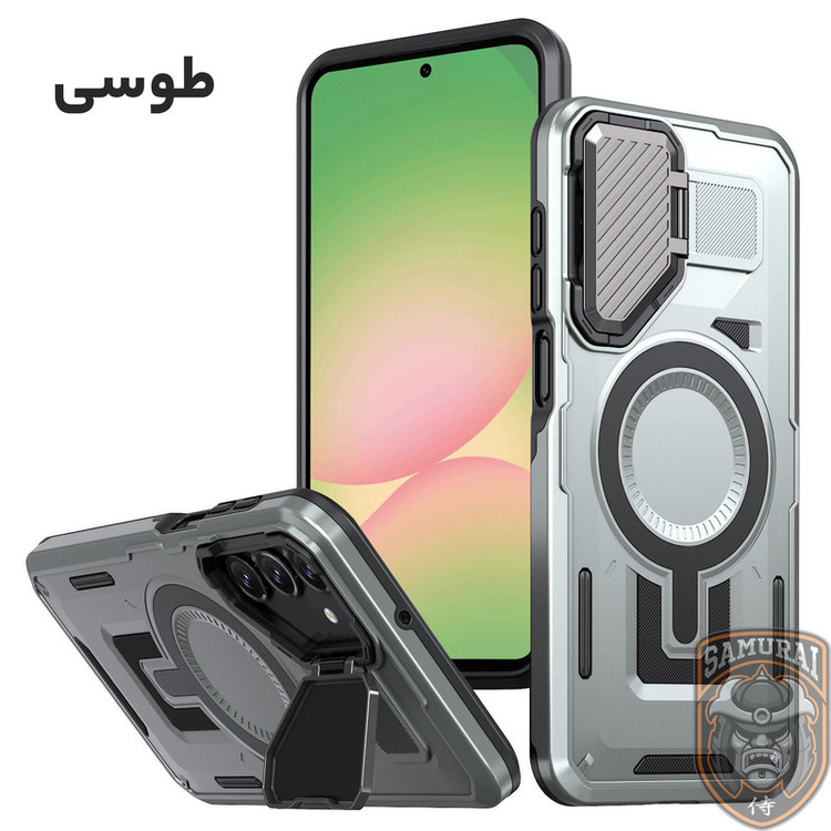 کاور سامورایی مدل Predator مناسب برای گوشی موبایل سامسونگ Galaxy A56 / Galaxy A56 5G