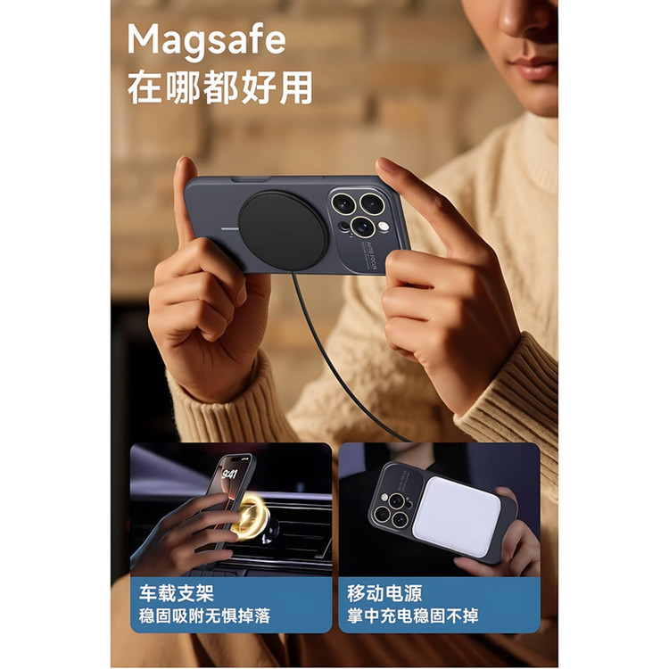 کاور مدل Nexsil مناسب برای گوشی موبایل اپل iPhone 16 Pro