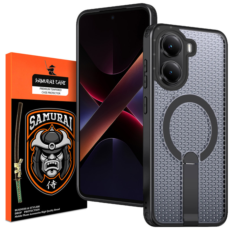 کاور سامورایی مدل Cool Stand مناسب برای گوشی موبایل شیائومی Poco X7 Pro / Redmi Turbo 4