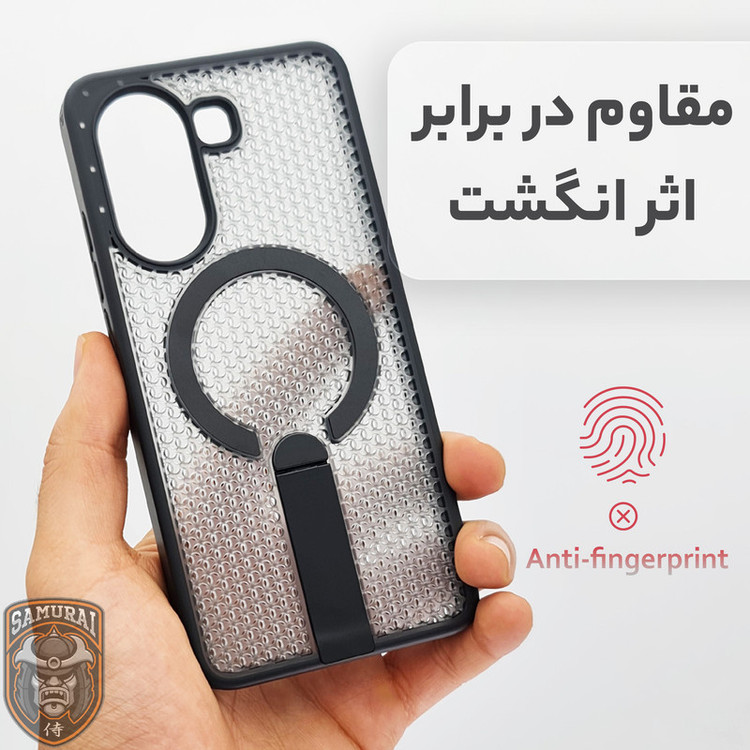 کاور سامورایی مدل Cool Stand مناسب برای گوشی موبایل شیائومی Poco X7 Pro / Redmi Turbo 4