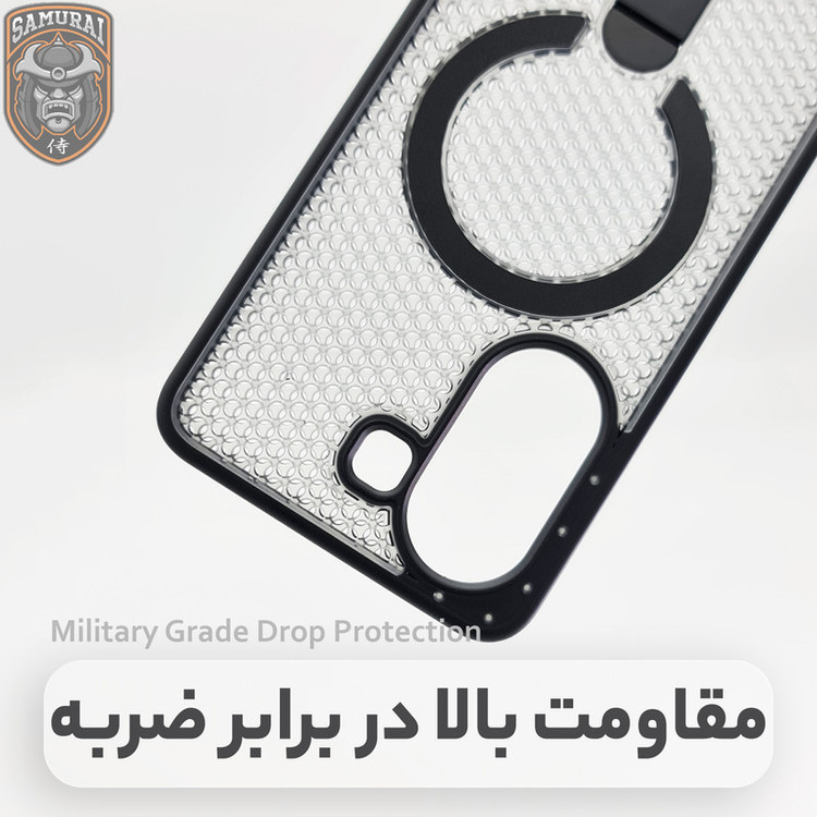 کاور سامورایی مدل Cool Stand مناسب برای گوشی موبایل شیائومی Poco X7 Pro / Redmi Turbo 4