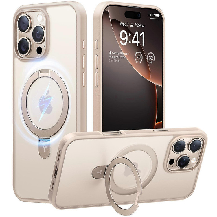 کاور موفی مدل Magsafe_16PROMAX مناسب برای گوشی موبایل اپل iPhone 16 Promax به همراه محافظ لنز دوربین