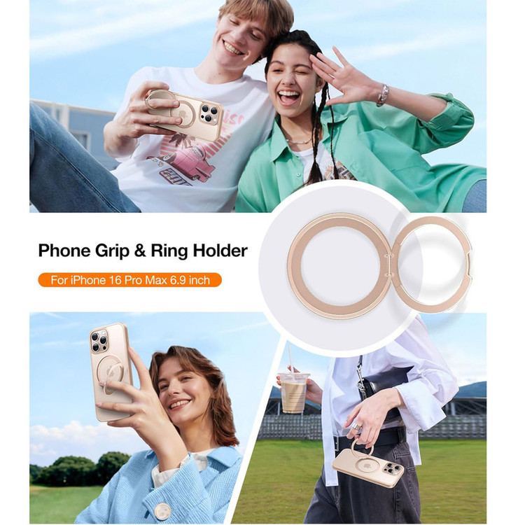 کاور موفی مدل Magsafe_16PROMAX مناسب برای گوشی موبایل اپل iPhone 16 Promax به همراه محافظ لنز دوربین