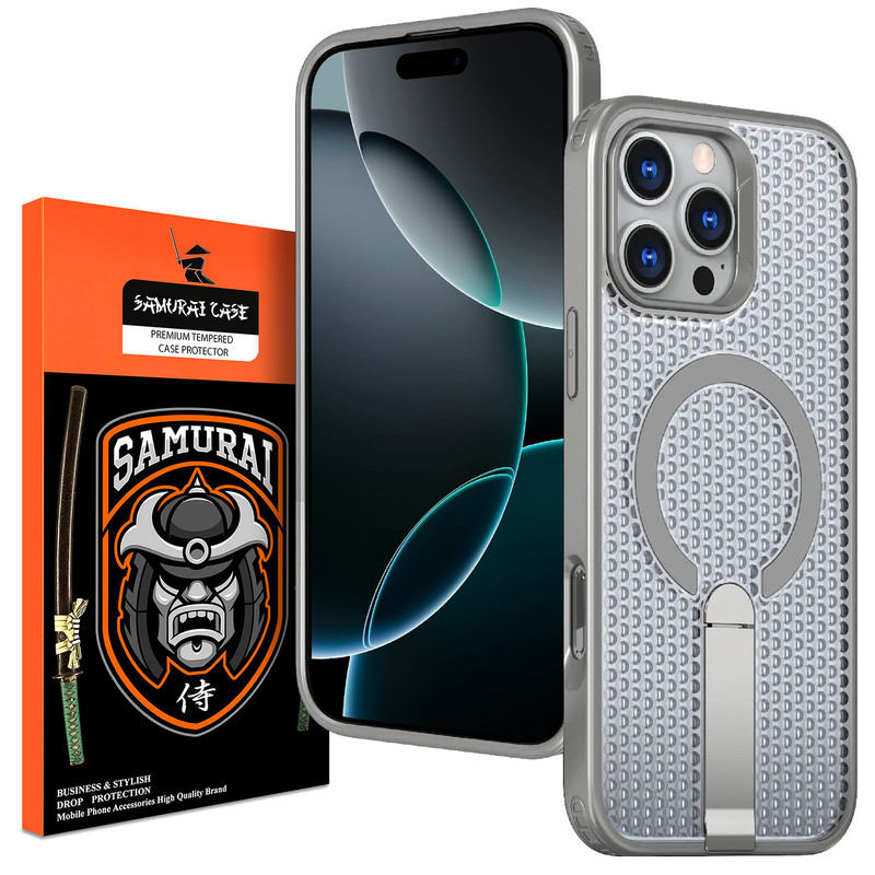کاور سامورایی مدل Cool Stand مناسب برای گوشی موبایل اپل iPhone 16 Pro Max