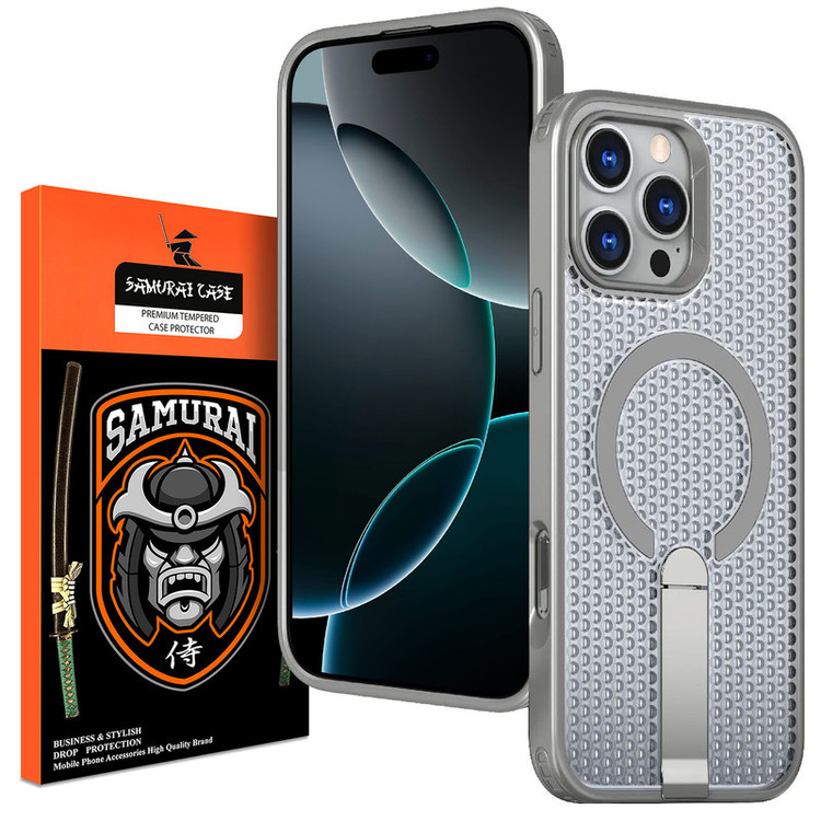 کاور سامورایی مدل Cool Stand مناسب برای گوشی موبایل اپل iPhone 16 Pro Max