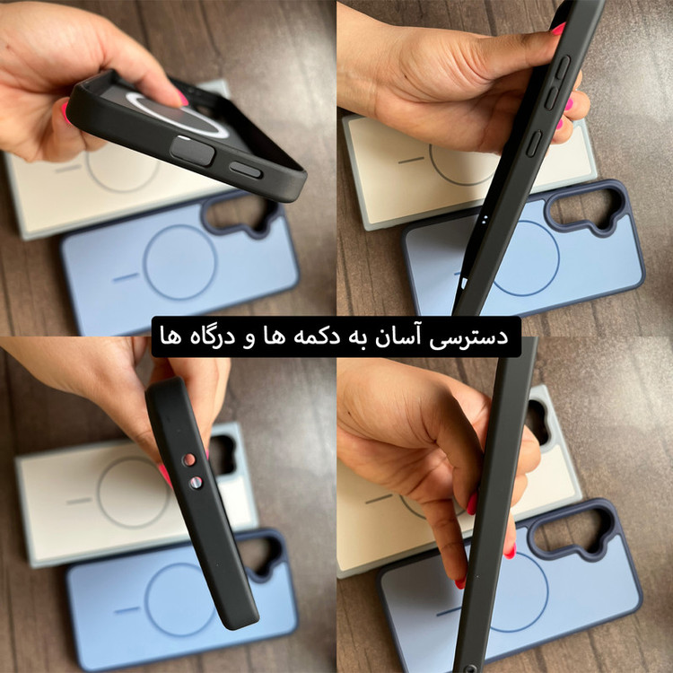 کاور قاب سیتی مدل MGSL مناسب برای گوشی موبایل سامسونگ Galaxy S25 FE