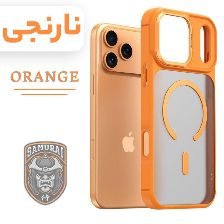 کاور سامورایی مدل Aura مناسب برای گوشی موبایل اپل iPhone 17 Pro Max