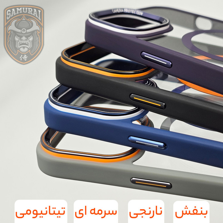 کاور سامورایی مدل Taizen مناسب برای گوشی موبایل اپل iPhone 13 / 14