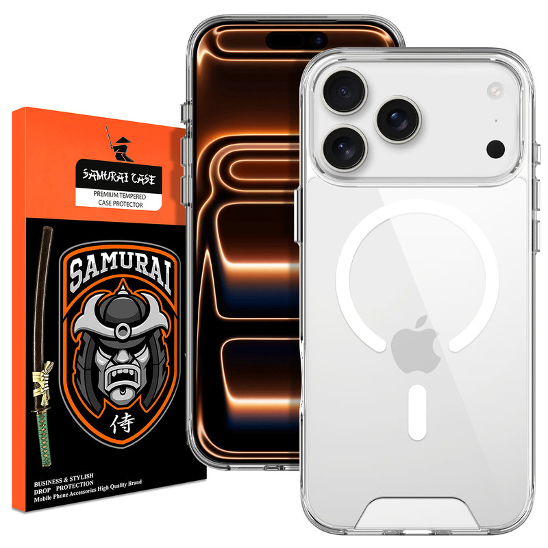 کاور سامورایی مدل Akio مناسب برای گوشی موبایل اپل iPhone 17 Pro Max