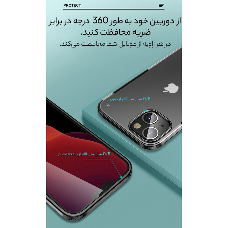 کاور سامورایی مدل Specter مناسب برای گوشی موبایل اپل iPhone 13