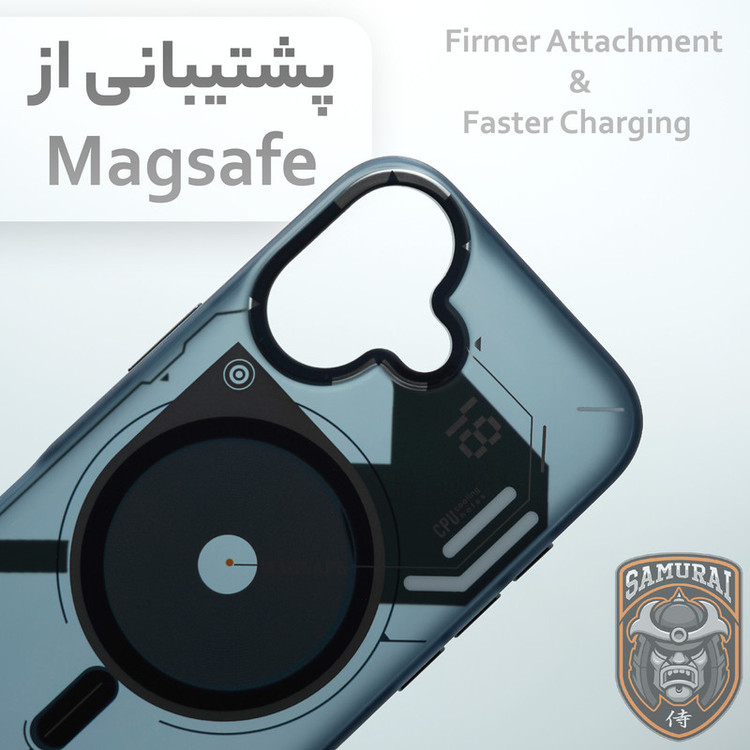 کاور سامورایی مدل Fusion مناسب برای گوشی موبایل اپل iPhone 17