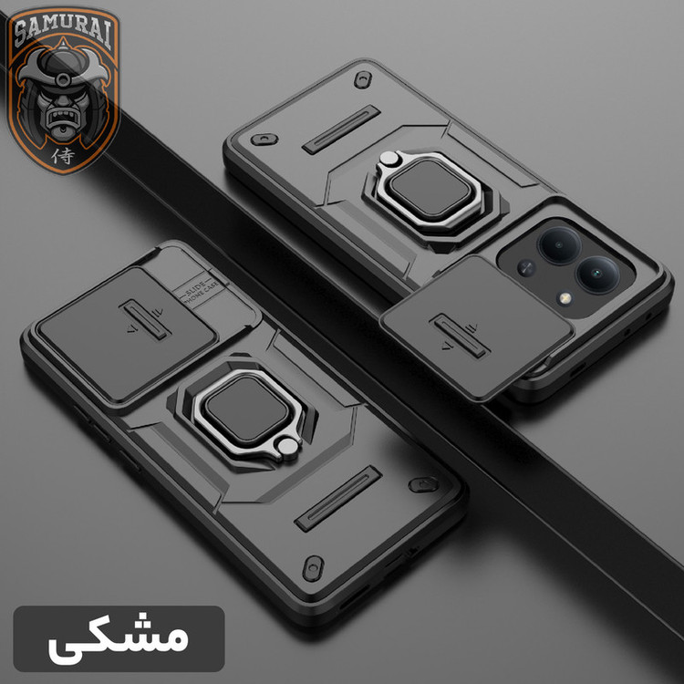 کاور سامورایی مدل Shockproof مناسب برای گوشی موبایل شیائومی Redmi 15C 4G / Poco C85