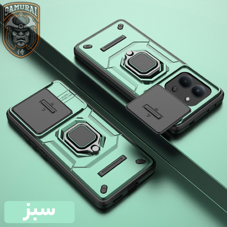 کاور سامورایی مدل Shockproof مناسب برای گوشی موبایل شیائومی Redmi 15C 4G / Poco C85