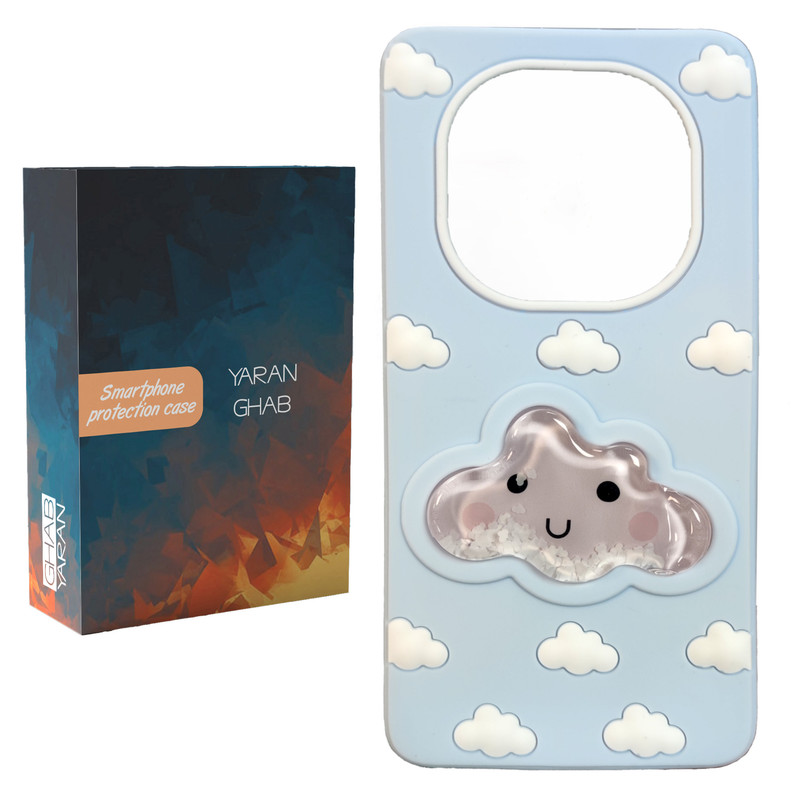 کاور قاب یاران مدل cloud مناسب برای گوشی موبایل شیائومی Redmi Note 14 Pro 4G