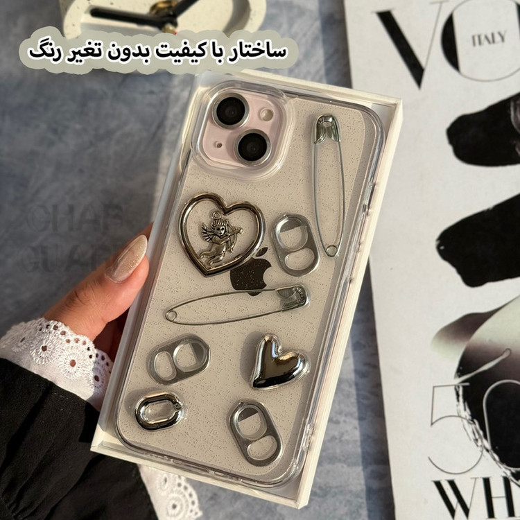 کاور قاب گارد مدل SNJG مناسب برای گوشی موبایل اپل iPhone 17