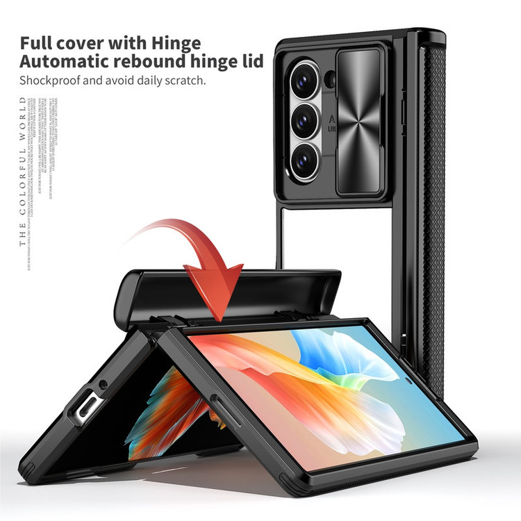 کاور بادیگارد مدل Warrior مناسب برای گوشی موبایل سامسونگ Galaxy Z Fold 6