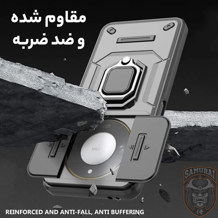 کاور سامورایی مدل Shockproof مناسب برای گوشی موبایل آنر X9c Smart