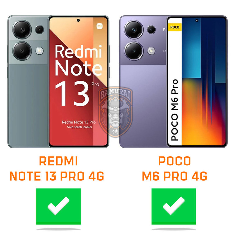 کاور سامورایی مدل Katso مناسب برای گوشی موبایل شیائومی Redmi Note 13 Pro 4G / Poco M6 Pro