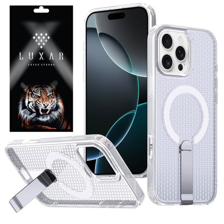 کاور لوکسار مدل 16pro _AirMag مناسب برای گوشی موبایل اپل iPhone 16 Pro