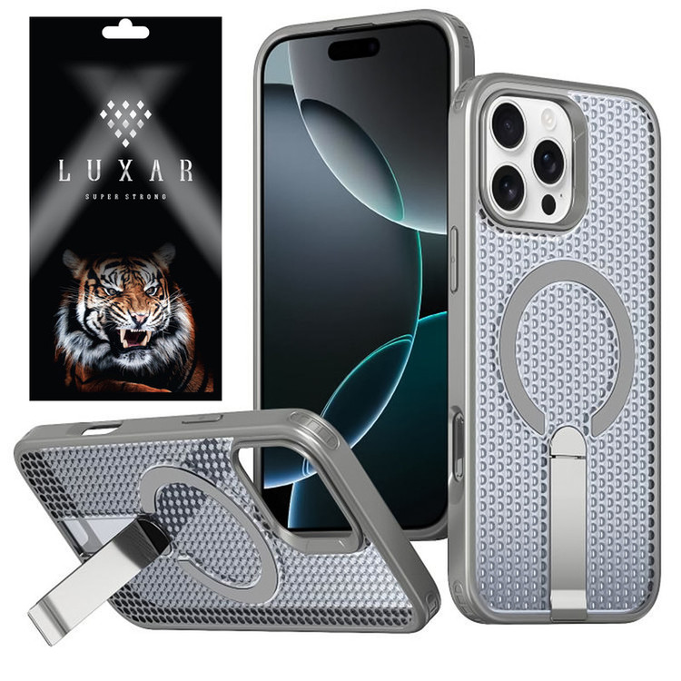 کاور لوکسار مدل 16pro _AirMag مناسب برای گوشی موبایل اپل iPhone 16 Pro