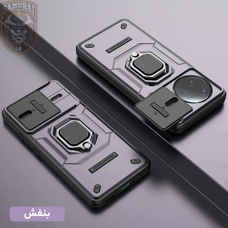 کاور سامورایی مدل Shockproof مناسب برای گوشی موبایل شیائومی Poco F7 Pro / Redmi K80