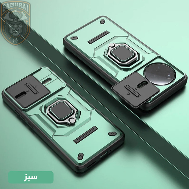 کاور سامورایی مدل Shockproof مناسب برای گوشی موبایل شیائومی Poco F7 Pro / Redmi K80