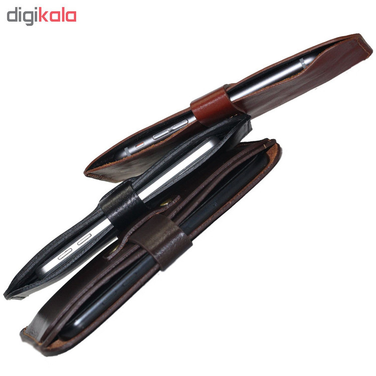 کیف چرم بارز مدل DM77 مناسب برای گوشی موبایل سایز 7 اینچ