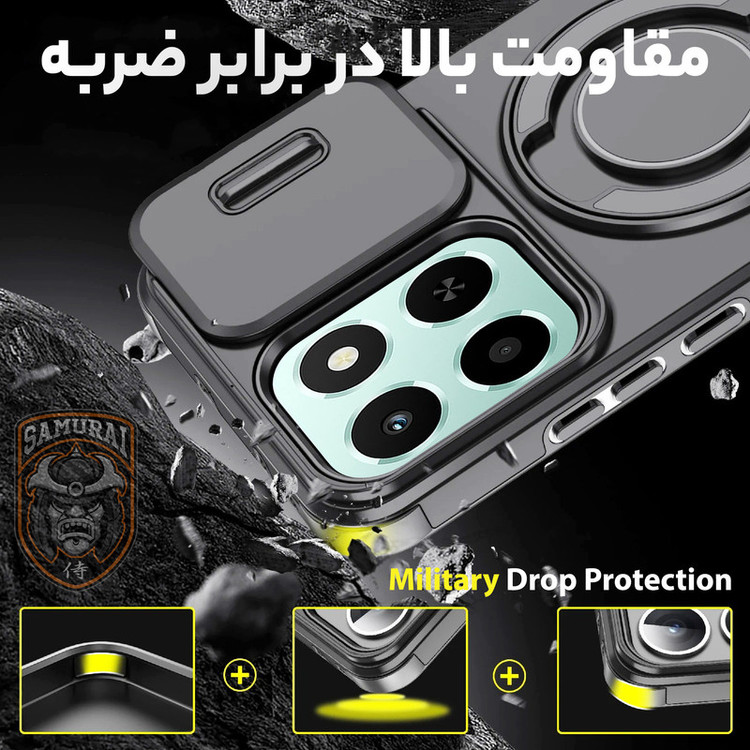 کاور سامورایی مدل Eros مناسب برای گوشی موبایل آنر X6c